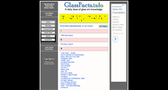 Desktop Screenshot of glassfacts.info